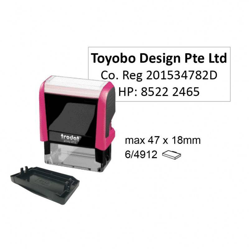 Custom Self Inking Stamps in Singapore