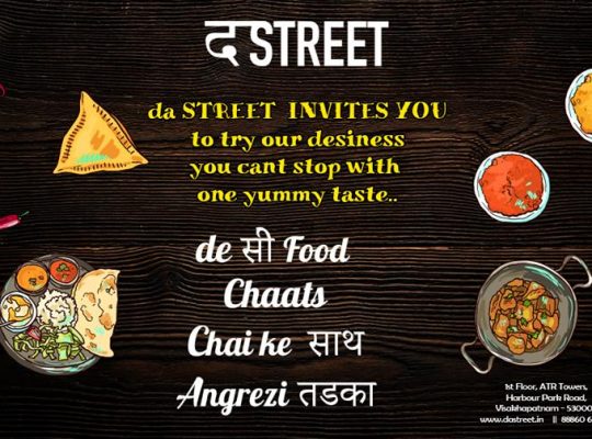 DaStreet Restaurant with Yummy & Tasty in Visakhapatnam