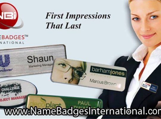 Name Badges and Tags with No Setup Fees at Name Badges International