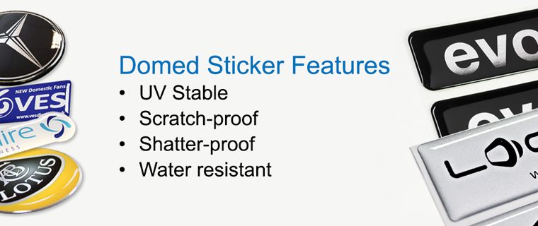 NSI Stickers International | High Quality Stickers | UV-Stable, Shatter Proof & Water Resistant Domed Stickers