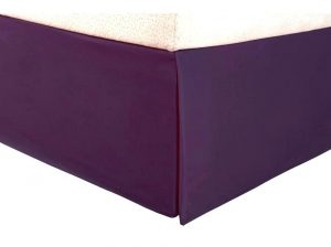 Purple Bed Skirt