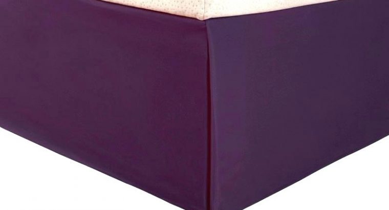 Purple Bed Skirt