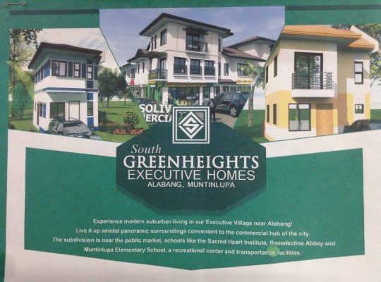 South Greenheights Village Muntinlupa House and Lot