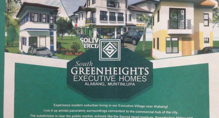 Muntinlupa House and Lot in South Greenheights Village
