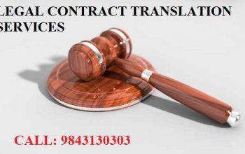 Legal Contract Translation Services in India