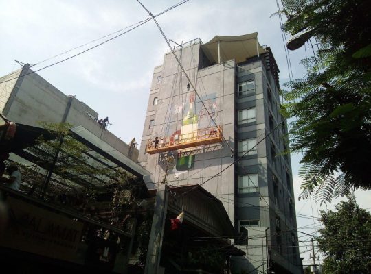 Steel and Aluminum Platform Motorized Gondola- Sales