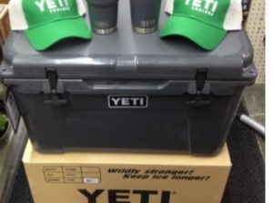 YETI cooler promotional bundle sale