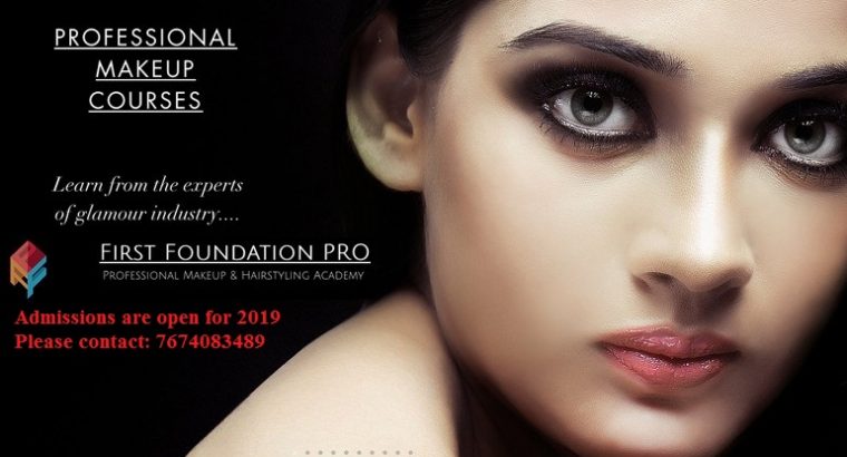 Best Makeup and Hair Styling Courses Academy in Banjara Hills, Hyderabad – First Foundation Pro