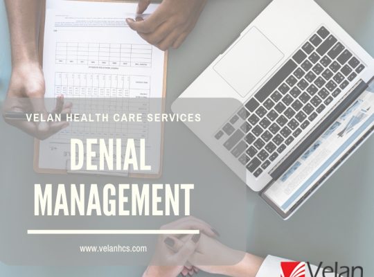 Denial Management in Healthcare – Velan Health Care Services