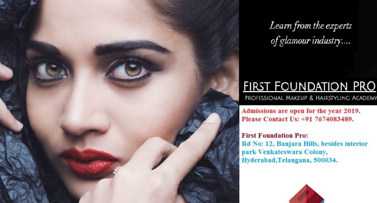 Best Makeup and Beauty Courses Training Institute in Banjara Hills, Jubilee Hills, Hyderabad – First Foundation Pro