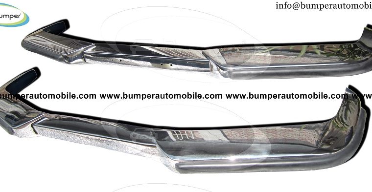 Volvo P1800 bumper in stainless steel