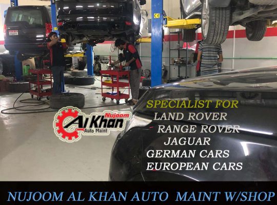 Nujoom alkhan land rover auto repair service