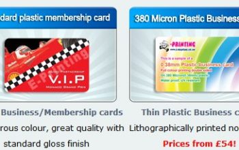 Best Membership Card Printing Service in UK