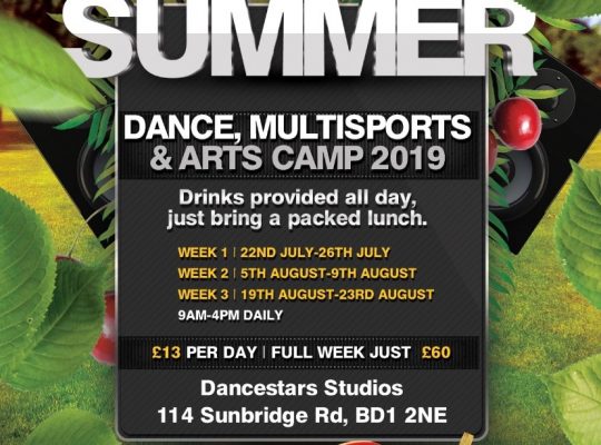 Dance, Multisports and Arts Camp!