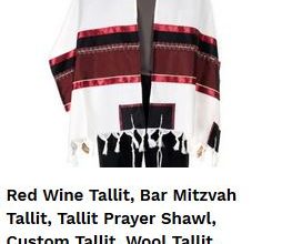 Finding Bar Mitzvah Tallit has never been this easy