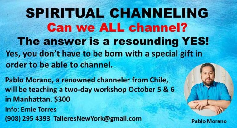 Workshop on spiritual channeling