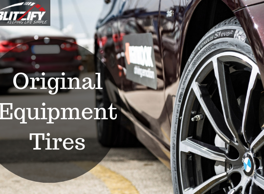 Get Original Equipment Tires through Blitzify app