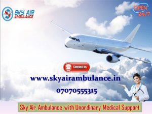 Get India’s Best ICU Air Ambulance Service in Ranchi