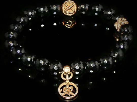 Black Onyx Bracelet / Objectiveness – Spirituality – Meditation