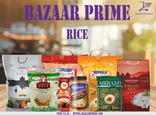 Buy Premium quality rice from our store
