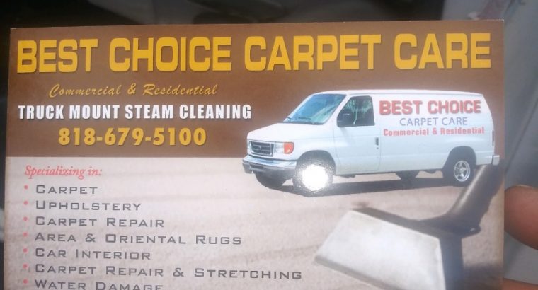 Best Choice Carpet Care
