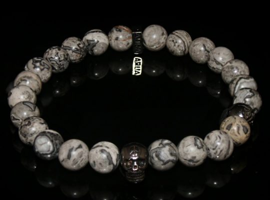 Jasper – Picasso Bracelet- For Creativity, Ambition, Strength