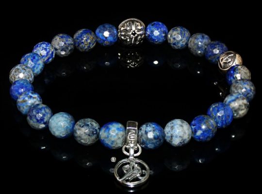 Blue Lapis Lazuli Bracelet Intuition – Self-esteem