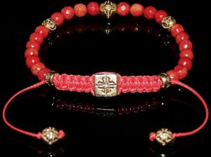 Red Coral Bracelet For Metabolism Balance And Harmony