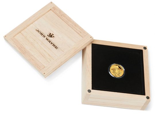 2020 Tuvalu John Wayne 1/4 oz Gold Proof Coin
