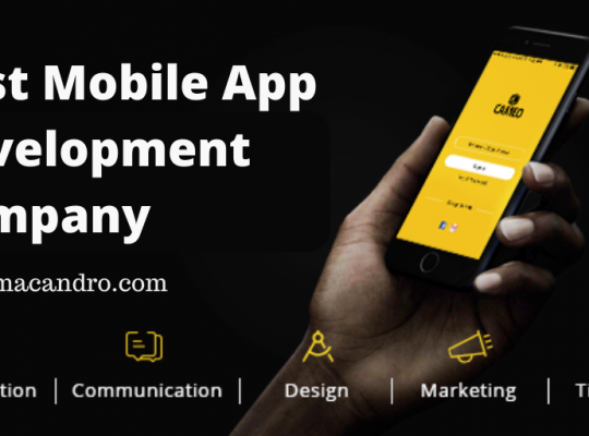 Best Mobile App Development Company – MacAndro