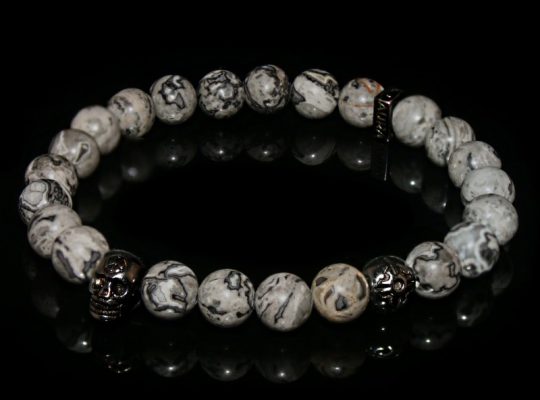 Jasper – Picasso Bracelet- For Creativity, Ambition, Strength