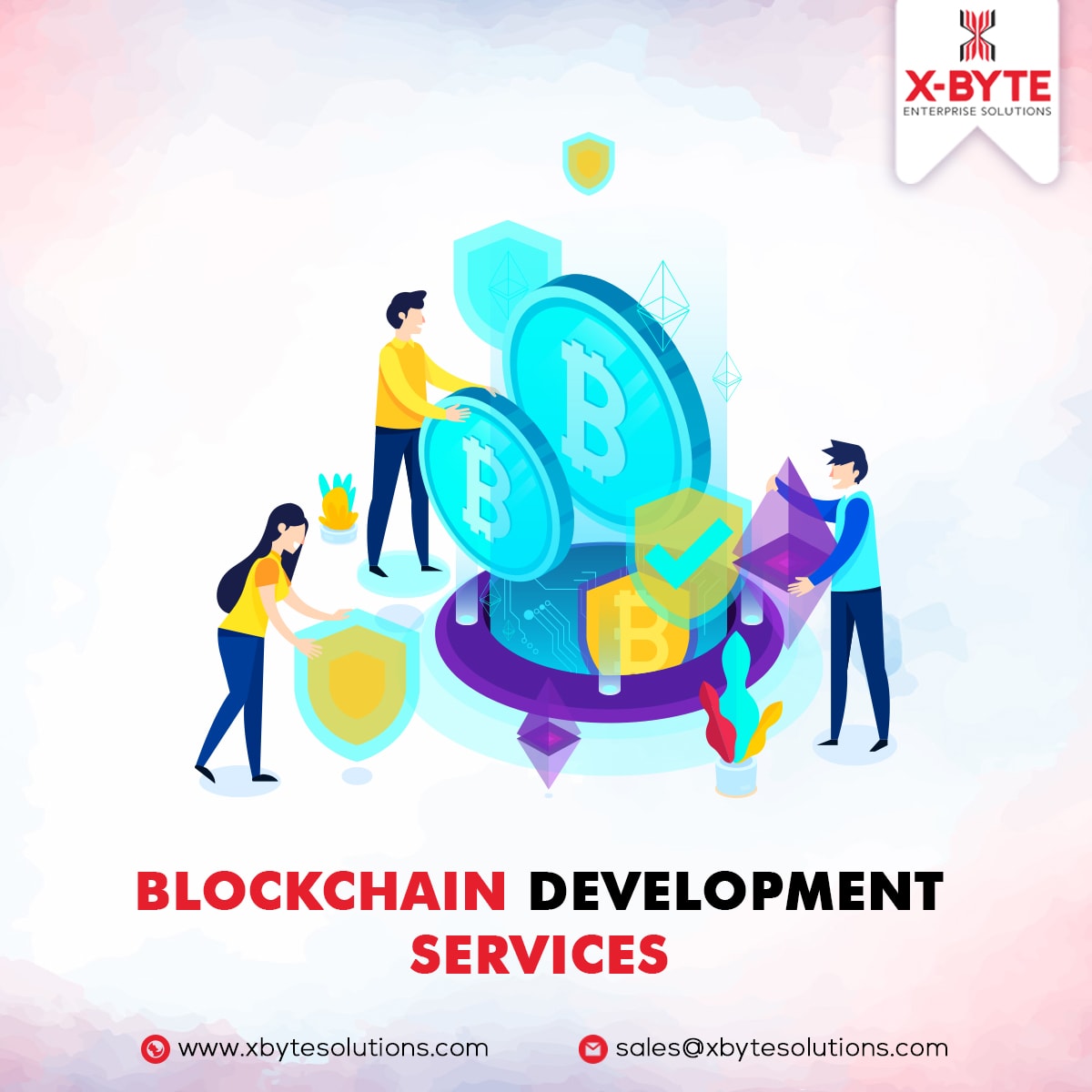 Top Blockchain App Development Service Provider Company USA | X-Byte Enterprise Solutions