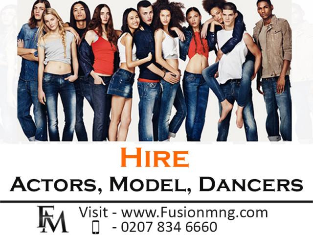 Hire Commercial Models from Fusion Management