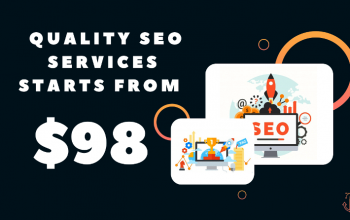 Our Quality SEO Services Starts From $98. Hit us up, & let us optimize your website.