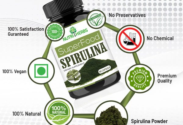 Buy Spirulina Capsules Online in India at Best Price