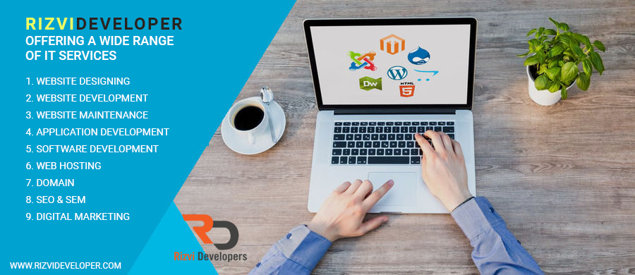 RizviDeveloper is a professional website design and development Freelance company in Delhi, India