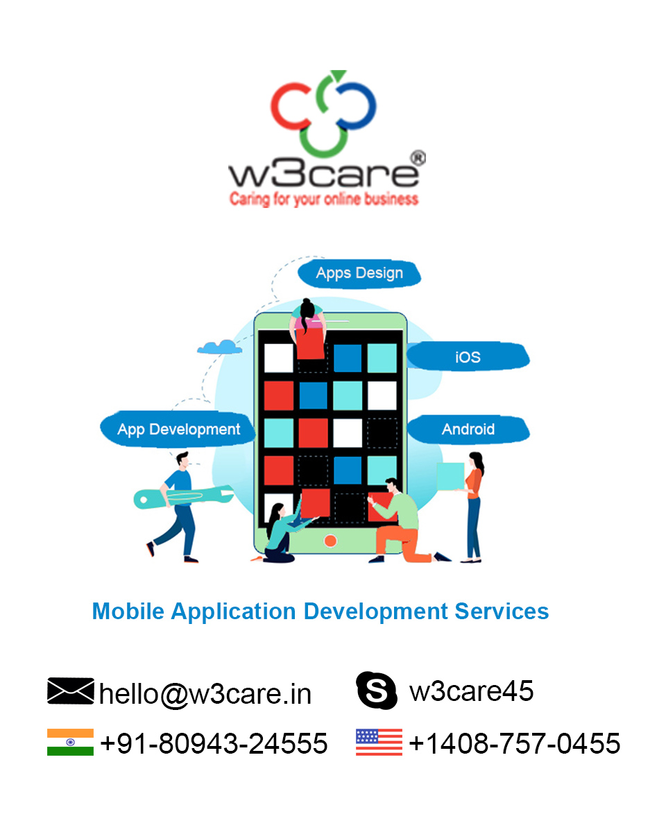 Mobile app development agency in USA W3care