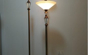 viewing torchiere lamps funeral home
