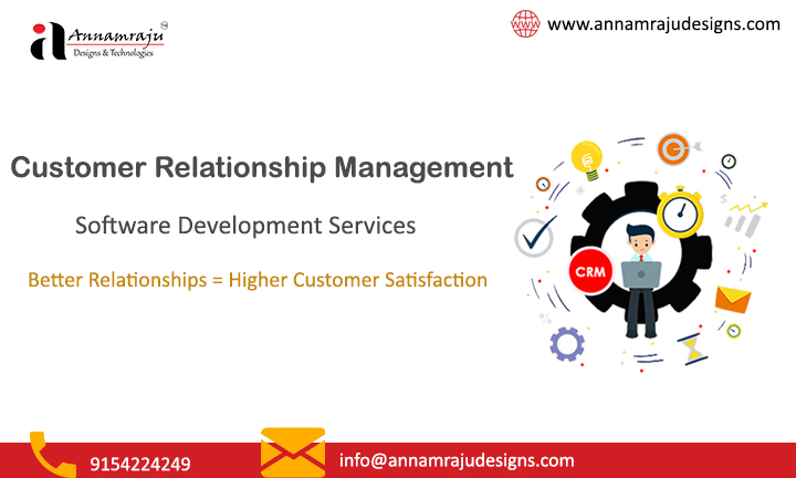 CRM Softwares Services Hyderabad | CRM Software Development |Annamraju Designs