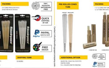 Buy Wide-Blend Of Custom Pre-Rolled Cones @ The Rolling Paper Company