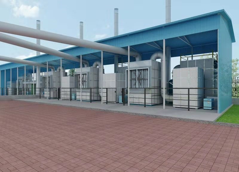 purification of exhaust air treatment equipment for diesel furnace