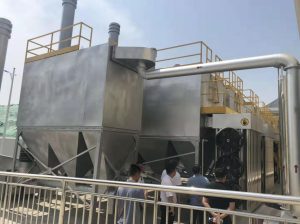 dedusting equipment polution control crematorium furnace emissions