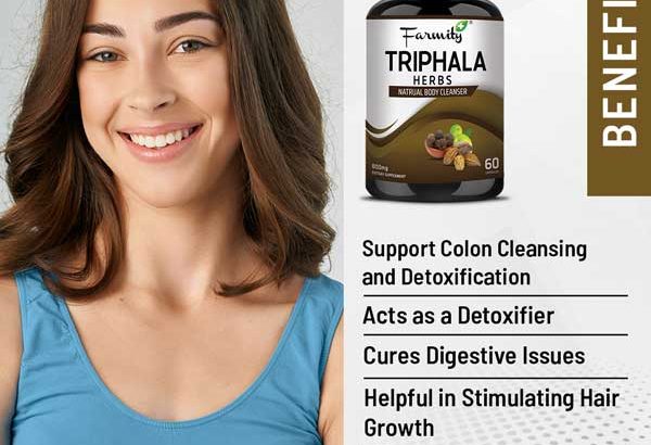 Buy Triphala 60 Capsules for Natural Body Cleanser
