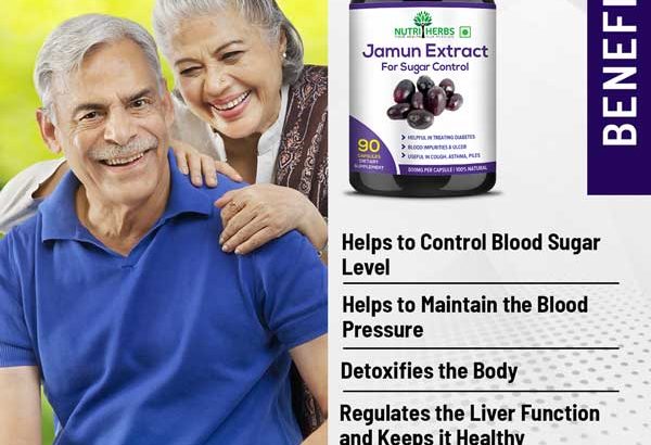 Buy Jamun Extract 90 Capsules for Sugar Control