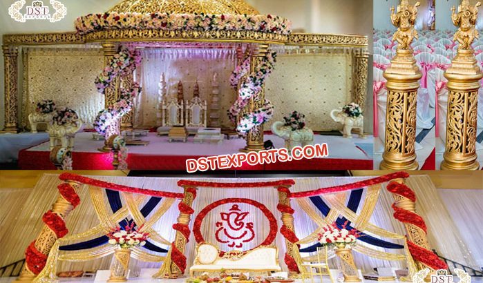 Grand Maharaja Theme Wedding Mandaps