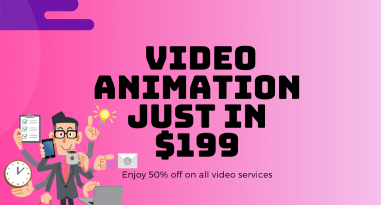 Get Video Animation Service – Just in $199 – Geniusvideos