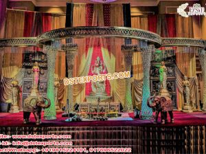 Grand Maharaja Theme Wedding Mandaps