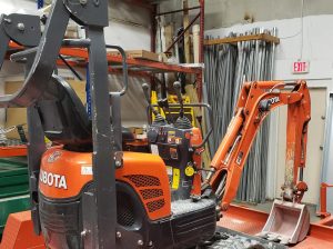 FOR SALE 2016 KUBOTA MINI EXCAVATOR & 2017 TILT TRAILER