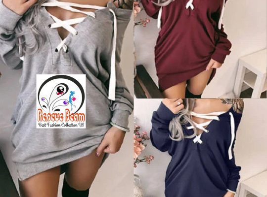 New Womens Warm Long Sleeve Crew Neck Top Pullover Sweatshirts Jumper Sweatshirt