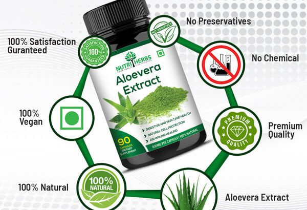 Huge Discount on Aloevera Capsules from Heebs at Best Price